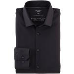 Zwarte Polyester OLYMP Zakelijke overhemden  voor de Herfst voor Heren 