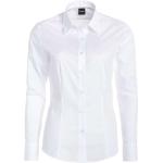Witte OLYMP Overhemden lange Mouwen  in maat S voor Dames 