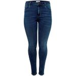 Polyester High waist ONLY Skinny jeans  in Grote Maten  in maat XL  lengte L32  breedte W42 voor Dames 