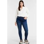 Polyester High waist ONLY Skinny jeans  in Grote Maten  in maat 3XL  lengte L32  breedte W48 voor Dames 