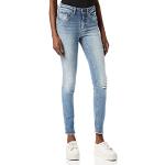 Lichtblauwe Stretch ONLY Blush Skinny jeans  in maat M in de Sale voor Dames 