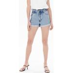 Lichtblauwe High waist ONLY Hoge taille jeans  in maat XS voor Dames 