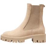 Bruine Imitatie leren ONLY Chelsea boots  in 39 met Hakhoogte 3cm tot 5cm voor Dames 
