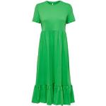 Groene ONLY Kelly Peplum jurken  in maat S voor Dames 