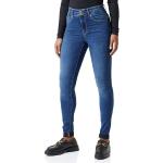 ONLY Onlroyal Hw Push Wide Wb EXT DNM skinny-fit jeans voor dames, blauw, S/30L