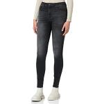 ONLY Onlroyal Hw Skinny DNM Pimbox Jeans voor dames, Washed Black, S/30L