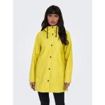 Gele ONLY waterdichte Regenjassen  in maat XL voor Dames 