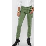 Flared Groene ONLY Skinny jeans  in maat XS  lengte L30  breedte W34 voor Dames 