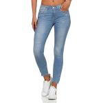 ONLY Kendell Reg Enkel-jeans met ritssluiting, skinny fit, voor dames, blauw (light blue denim), 25W x 30L