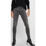 Donkergrijze Polyester ONLY Royal Skinny jeans  in maat M  lengte L34  breedte W38 Bio Sustainable voor Dames 