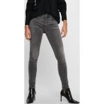 Donkergrijze Polyester ONLY Royal Skinny jeans  in maat XS  lengte L30  breedte W34 Bio Sustainable voor Dames 
