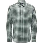 Klassieke Flanellen Only & Sons Geblokte Overhemden lange Mouwen  voor de Winter  in maat L in de Sale voor Heren 