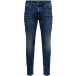 Blauwe Only & Sons Skinny jeans  in maat XXS in de Sale voor Heren 