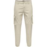 Flared Beige Only & Sons Tapered jeans  lengte L30  breedte W31 Tapered voor Heren 