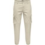 Flared Beige Only & Sons Tapered jeans  lengte L32  breedte W33 Tapered voor Heren 