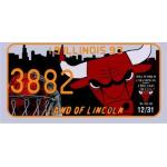 - Usa Autokentekenplaat - 30x15 Cm Metalen Replica: Illinois Chicago Bulls Basketball (c17)