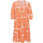Casual Oranje Viscose Opus Casual jurken  in maat XXL Midi / Kuitlang voor Dames 