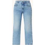 Donkerblauwe High waist Opus Hoge taille jeans 