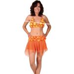 Oranje Bloemen Bikini's met motief van Landen voor Dames 