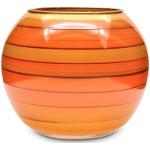 Oranje Glazen Decoratieve vazen 