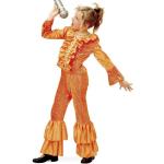 Oranje Kinder verkleedkleding met Glitter voor Meisjes 
