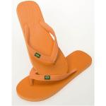 Oranje slippers voor dames One size -