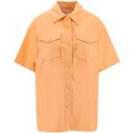 Oranje Ss23 Dameskleding Shirts Stand Studio , Orange , Dames