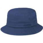 Donkerblauwe Handwas Stetson Bucket hats  in maat XL 60 voor Dames 