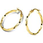 Gouden Handgemaakte Creool oorbellen  voor een Valentijnsdag voor Dames 
