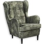 Massief Houten Antiek look Design fauteuils Sustainable 