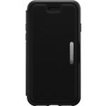 Zwarte Leren Otterbox iPhone SE Hoesjes type: Flip Case voor Dames 