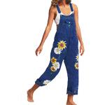 Casual Donkerblauwe Polyester Playsuits  in Grote Maten  in maat 3XL voor Dames 