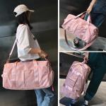 Roze Kunststof Handtassen Sustainable voor Dames 