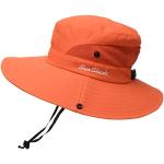 Oranje Polyester Bucket hats  voor de Zomer  in maat M Sustainable voor Dames 