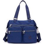 Klassieke Blauwe Nylon Klassieke handtassen Sustainable voor Dames 