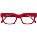 Rode RetroSuperFuture Vierkante brillen  in Onesize voor Dames 
