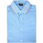 Blauwe Wollen PAUL & SHARK Overhemden   in maat 3XL in de Sale voor Heren 