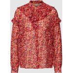 Koralen Polyester Overhemdblouses met Volants Sustainable in de Sale voor Dames 