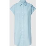 Lichtblauwe Tom Tailor Denim Overhemdblouses  in maat S in de Sale voor Dames 