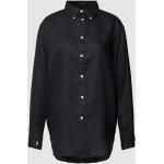 Zwarte Linnen Ralph Lauren Polo Poloshirts  in maat S in de Sale voor Dames 