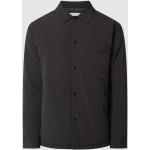 Zwarte Polyester MINIMUM Gewatteerde Gewatteerde jassen  in maat M Sustainable in de Sale voor Heren 