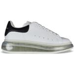Oversize Sneakers in wit kalfsleer Alexander McQueen , White , Dames