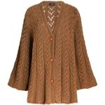 Klassieke Bruine Wollen Etro Oversized vesten  in maat M in de Sale voor Dames 
