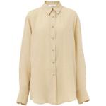 Beige Linnen Chloé Lange blouses  in maat L Sustainable in de Sale voor Dames 