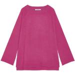 Roze Merinowollen MALIPARMI Oversized truien Ronde hals  in maat L in de Sale voor Dames 