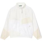 Witte Polyester Lacoste Ademende waterdichte All over print Sweatshirts met print  in maat M in de Sale voor Heren 