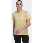 Gele adidas Own The Run T-shirts  in maat M voor Dames 
