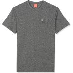 Donkergrijze Polyester Oxbow T-shirts met ronde hals Ronde hals  in maat S voor Heren 