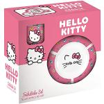 Roze Keramieken Herbruikbaar Hello Kitty Borden 3 stuks 
