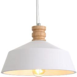 Paco Home Hanglamp Kotter Led, E27, lamp voor woonkamer eetkamer keuken, in hoogte verstelbaar